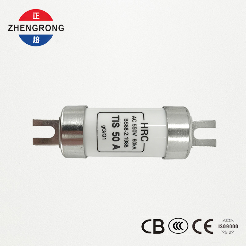ฟิวส์ HRC ชนิดมีด 550V 50A | BS88-2:1986 | 80kA