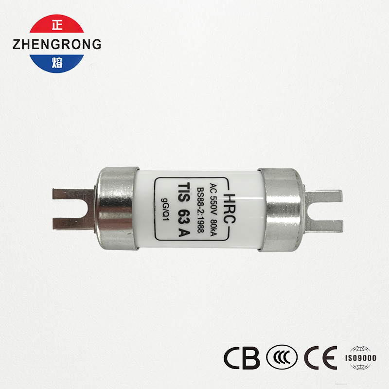 550V 63A ฟิวส์ HRC ชนิดมีด | BS88-2:1986 | 80kA