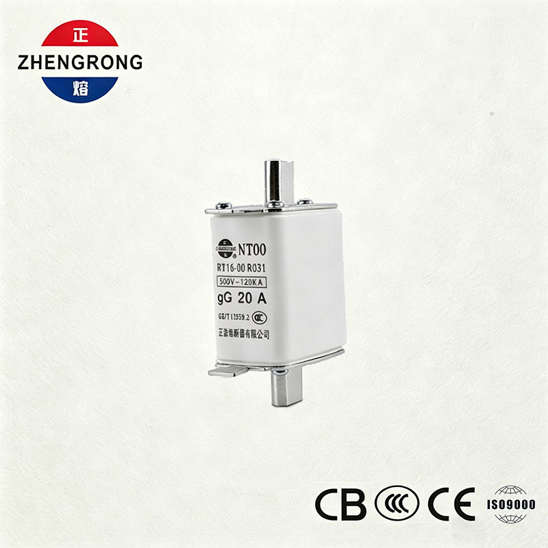 ฟิวส์ NT00 20A ความจุสูงทำลาย - 500V 120kA ฟิวส์ลิงค์เซรามิก gG