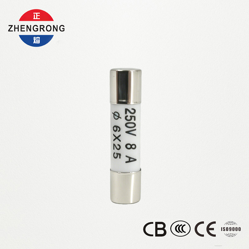 ฟิวส์ R057 8A ขนาด 6*25 มม. ประสิทธิภาพสูงสำหรับผู้ซื้อจำนวนมาก