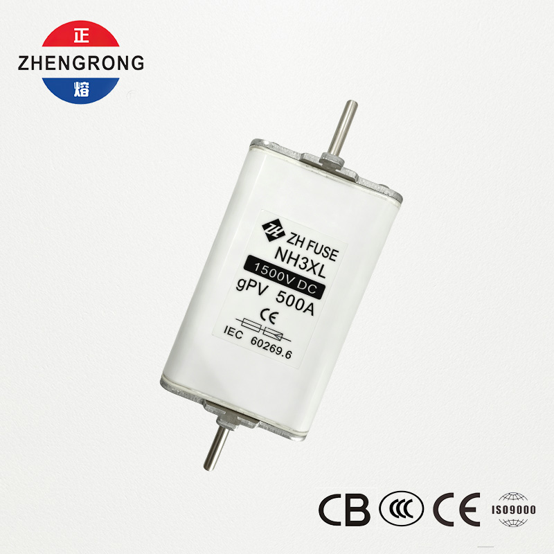 NH3XL 500A 1500V DC gPV ฟิวส์ลิงค์ไฟฟ้าโซลาร์เซลล์ - ได้รับการรับรอง IEC 60269.6