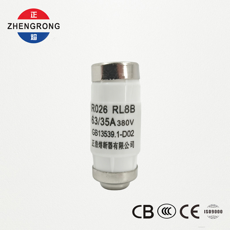 RL8B R026 35A 380V D02 ฟิวส์ทรงกระบอก