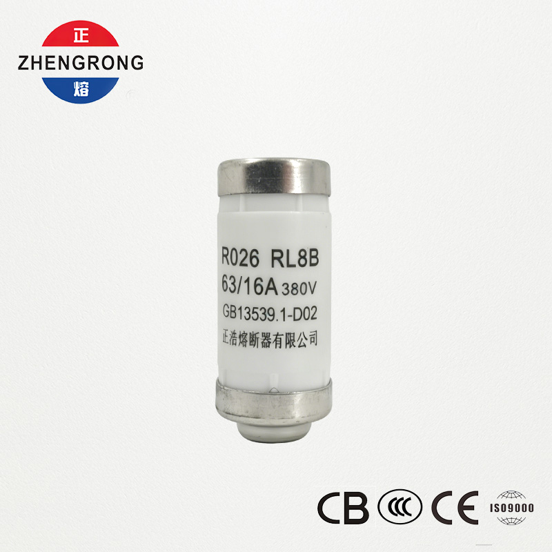 RL8B R026 D02 ฟิวส์ 16A/63A 380V | GB13539.1