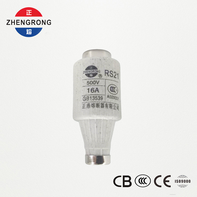 RS21 16A 500V ฟิวส์ชนิดสกรูออกฤทธิ์เร็ว