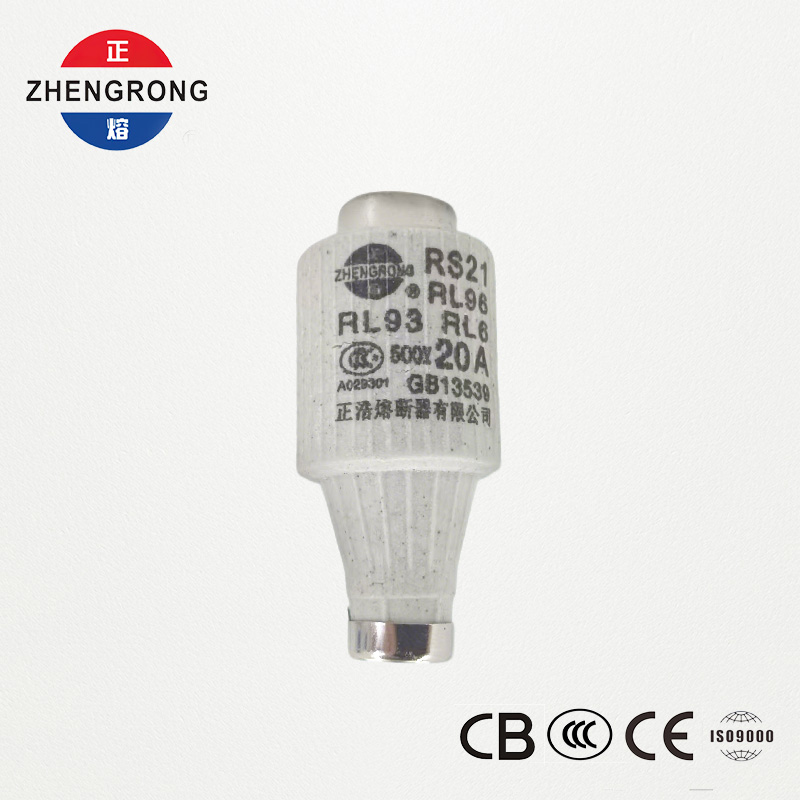 RS21 20A 500V ฟิวส์ชนิดสกรูออกฤทธิ์เร็ว