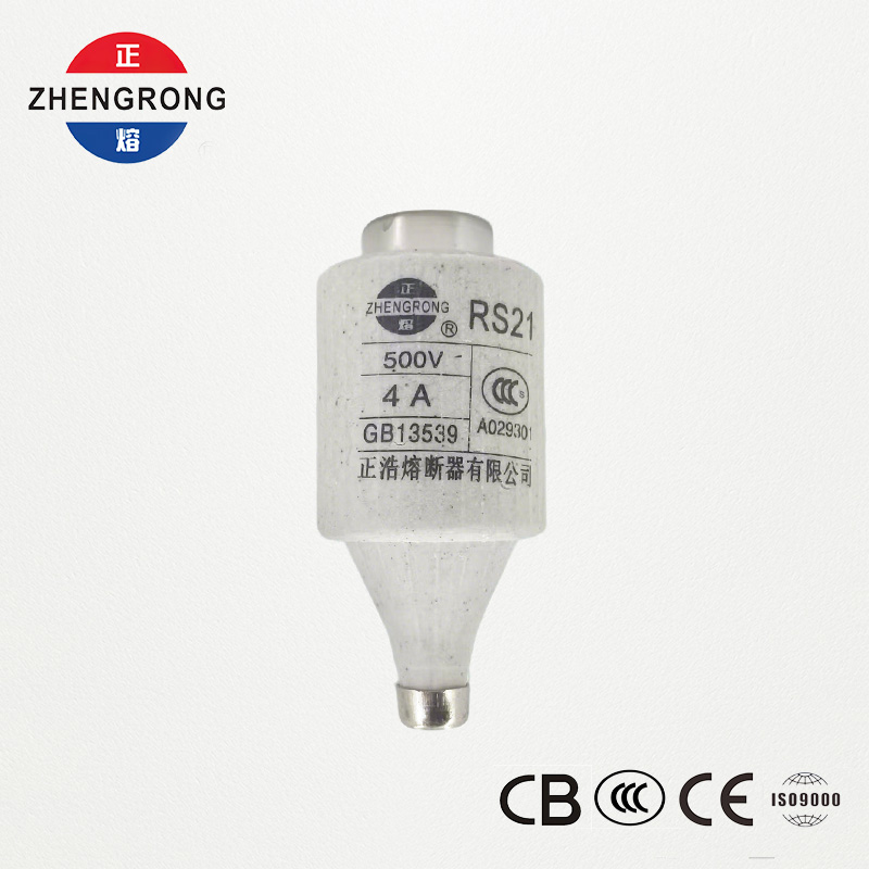 RS21 4A 500V ฟิวส์ชนิดสกรูออกฤทธิ์เร็ว