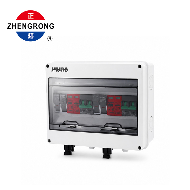 กล่อง Solar PV Combiner 2 In 1 Out DC 600V/1000V