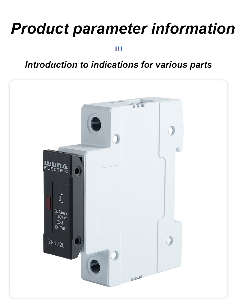 ZH32L DC 1000V กล่องฟิวส์